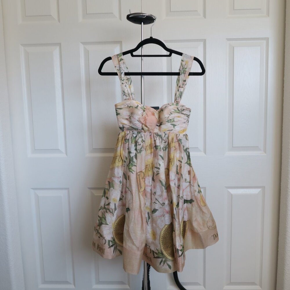Zimmerman Strapless Mini Dress